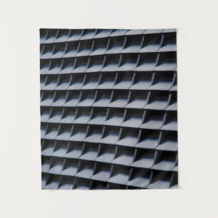 Black plastic frame tapestry