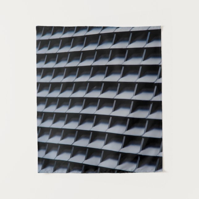 Black plastic frame tapestry (Front)