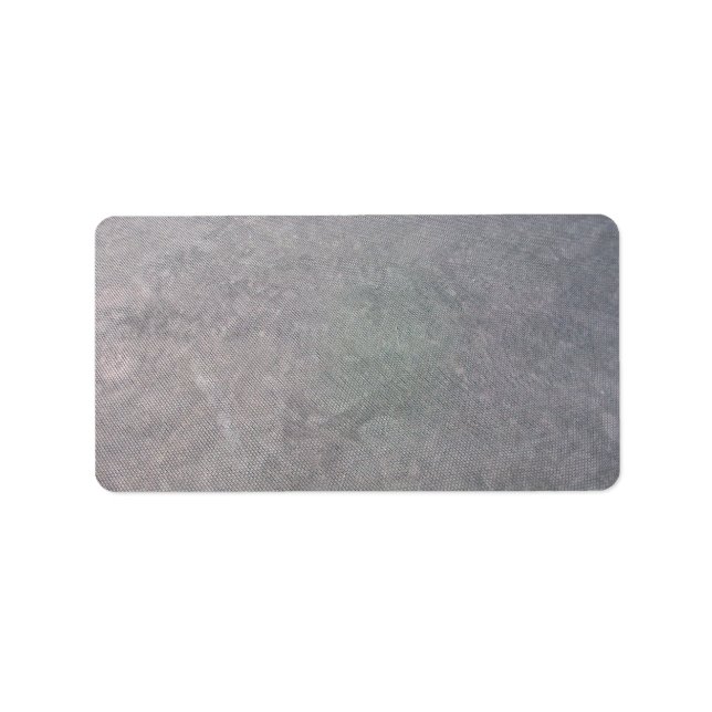 Black Plastic Mesh Label (Front)