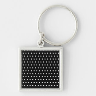 Black points polka dots points to startup key ring