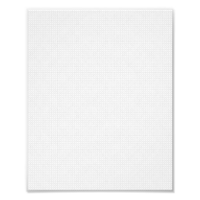 Black Polka Dot Seamless Pattern | Tiny Dots Photo Print (Front)