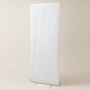 Black Polka Dot Seamless Pattern   Tiny Dots Retractable Banner