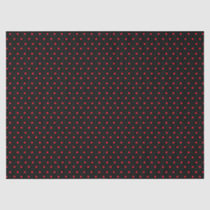 Black Polka Dot Tissue Paper