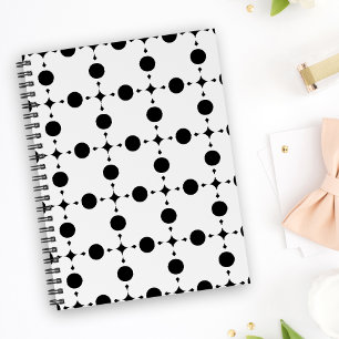 Black Polka Dots, Polka Dot Pattern, Dots, Dotted Planner