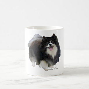 Black Pomeranian Coffee Mug