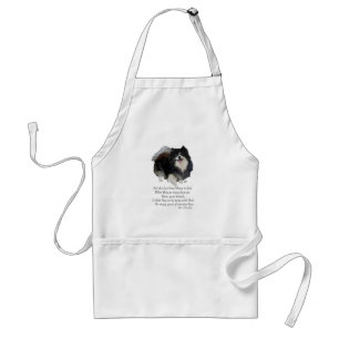 Black Pomeranian Keepsake Standard Apron