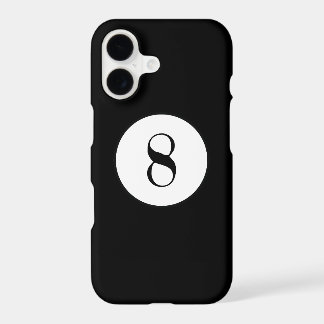 Black Pool Ball Number 8 Ball