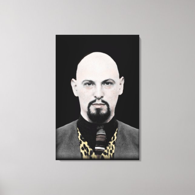 Black Pope on Canvas (Front)