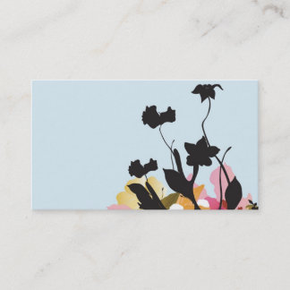 Black poppies Business Card