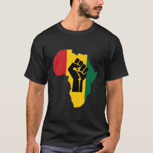 Black Power African Pride - African Roots African T-Shirt