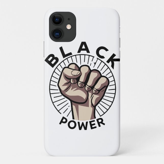 Black Power Afrocentric  Case-Mate iPhone Case (Back)