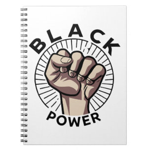 Black Power Afrocentric Notebook