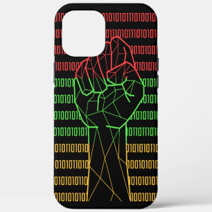 Black Power Fist Of BLM For Geeks iPhone 12 Pro Max Case