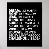 Black Power Historic Black Leaders African Black H