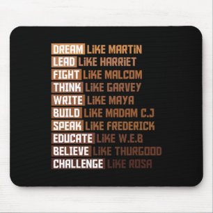 Black Power History Month African American Pride G Mouse Mat