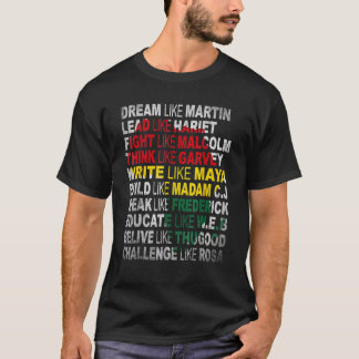 Black Power Shirt History Month African American P