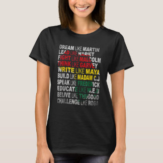 Black Power Shirt History Month African American P