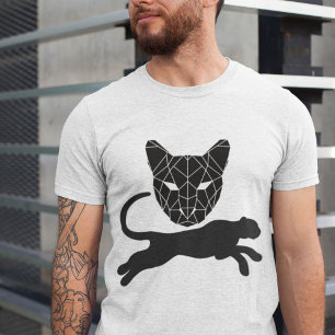 Black Predator In The Jungle Men Women White T-Shirt