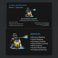 Black Pressure Washer Services Professional