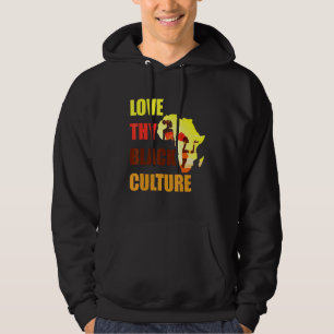 Black Pride African American Black Power Afrocentr Hoodie