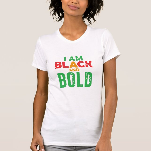 Black Pride Black History Month T-Shirt (Front)