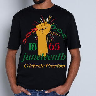 Black Pride freedom Juneteenth  T-Shirt