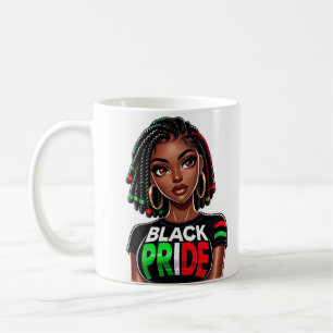 Black Pride Lady mug