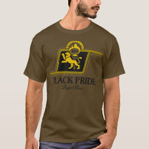 Black Pride Lager Beer Retro Defunct Wisconsin Bre T-Shirt