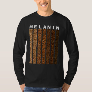 Black Pride Melanin Afro American Leopard Plaid Wo T-Shirt