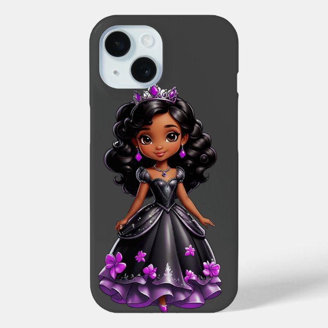 Black Princess Case-Mate iPhone Case (Back)