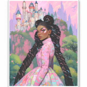 Black Princess Fantasy Art