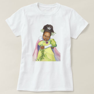 Black Princess & the Frog women's t-shirt