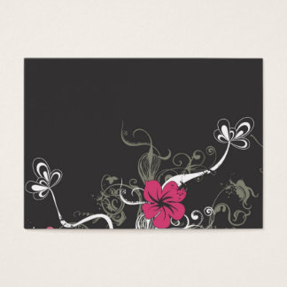 Black Profile Card