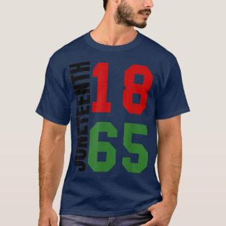 Black Proud African American Outfit For Juneteenth T-Shirt