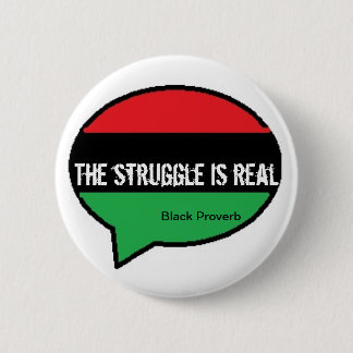 Black Proverb Button
