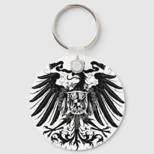 Black Prussian Eagle Key Ring