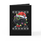 Black Pug Christmas Tree Dog Mum Dad Ugly Sweater 