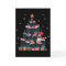 Black Pug Christmas Tree Dog Santa Xmas Merry Dogm