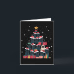Black Pug Christmas Tree Dog Santa Xmas Merry Dogm Card<br><div class="desc">Black Pug Christmas Tree Dog Santa Xmas Merry Dogmas For Men Women Kids</div>