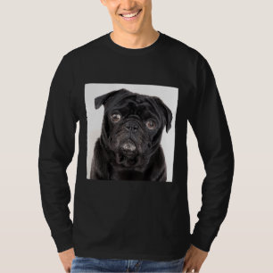 Black Pug Classic T-Shirt 445