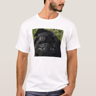 black-pug eyes T-Shirt