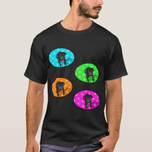 Black Pug Inner Tube Pack T-Shirt