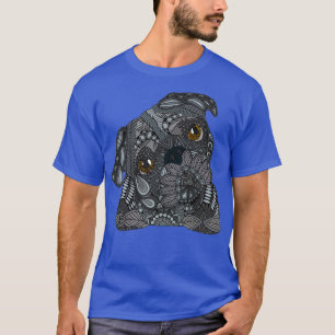 Black Pug  T-Shirt