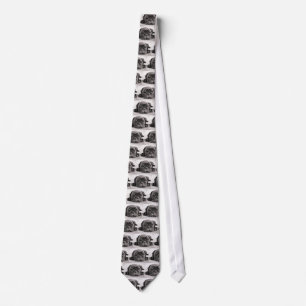 Black pug tie