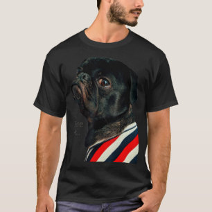 Black Pug Women Men Pug Mum Dad Life Love Dog Pet T-Shirt