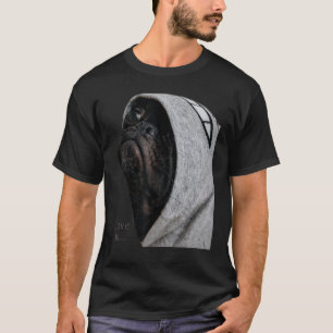 Black Pug Women Men Pug Mum Dad Life Tee Love Dog