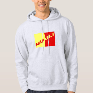Black Pullover with hood NAPOLI ITALIA