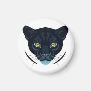 Black Puma Street Style Design Magnet