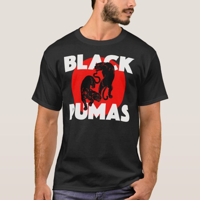 black pumas band logo new Classic T-Shirt (Front)