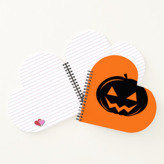 Black pumpkin notebook (Inside)